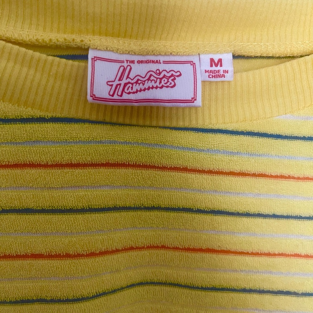 Hammies terry tee women’s size M
